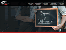 Tablet Screenshot of cbcins.com